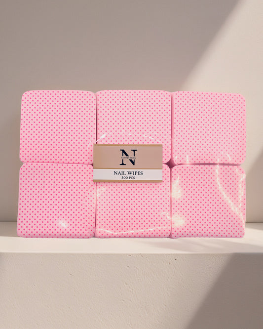 NAIL WIPES • 300pcs (Pink)