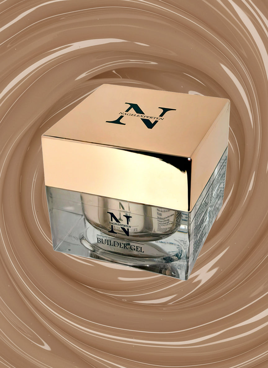 Builder gel i färgen Soft beige, nude nyans