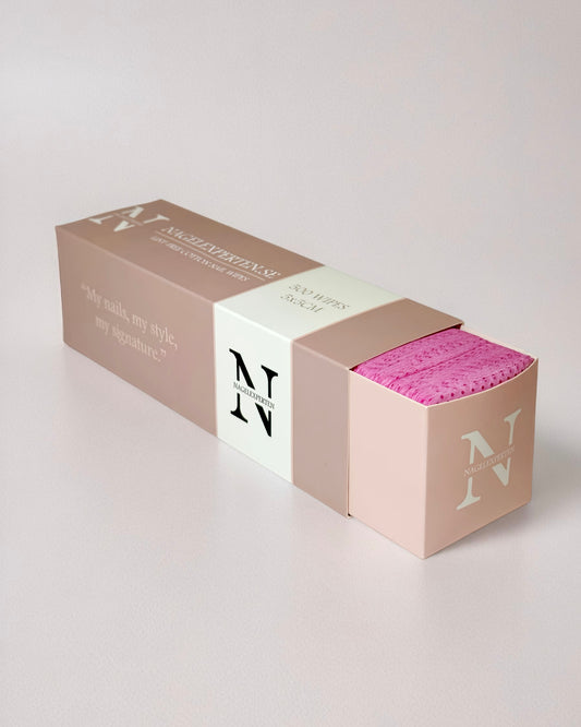 NAIL WIPES • 500st • Rosa