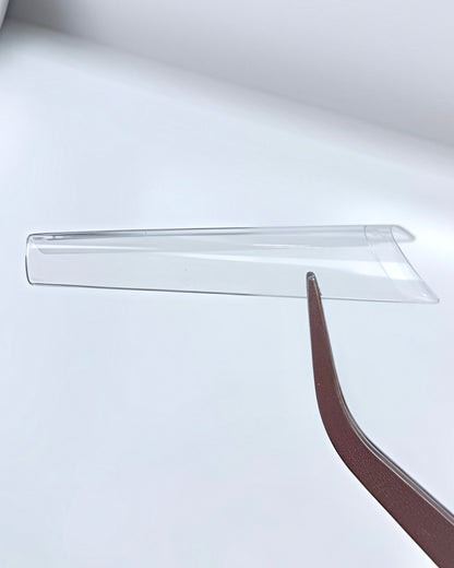Nageltippar • Long coffin • Transparent