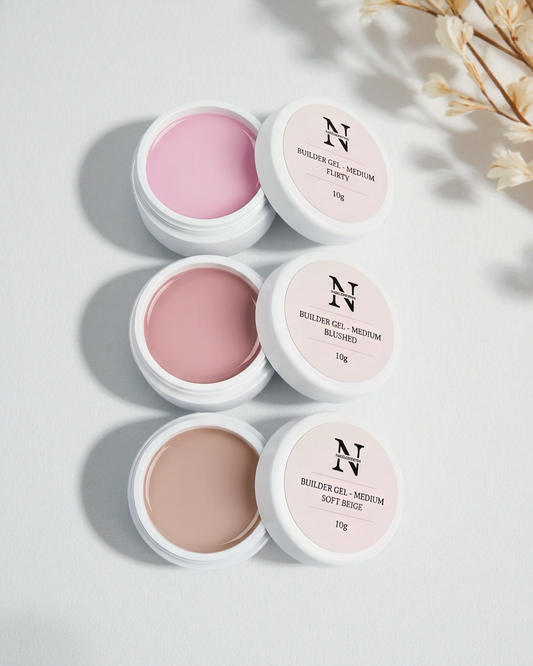 SAMPLE GELS - Flirty, Soft beige, Blushed (3x10G)