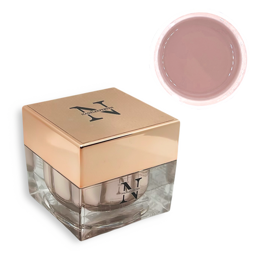 Beige nude builder gel för gelenaglar hemma