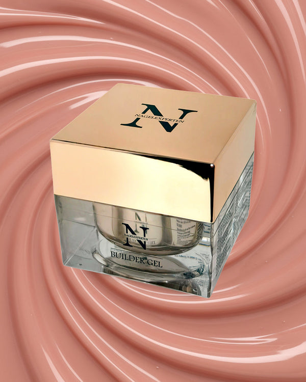 Builder gel i färgen Blushed, neutral nude nyans
