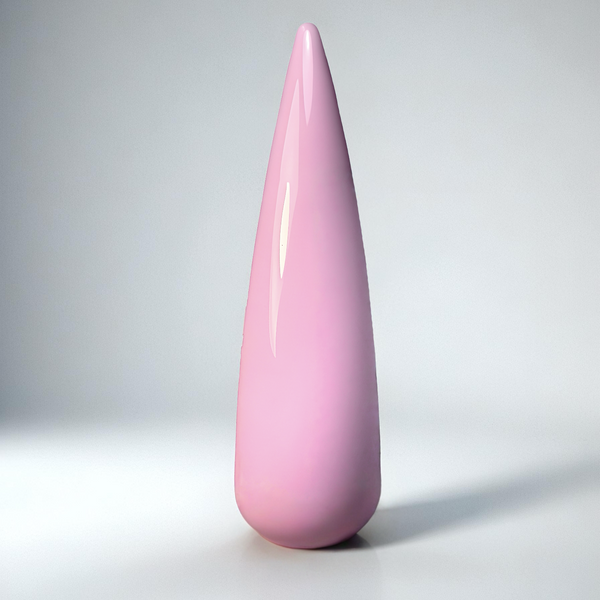 Ljusrosa heltäckande gellack Macaron Pink för naglar, 15 ml.