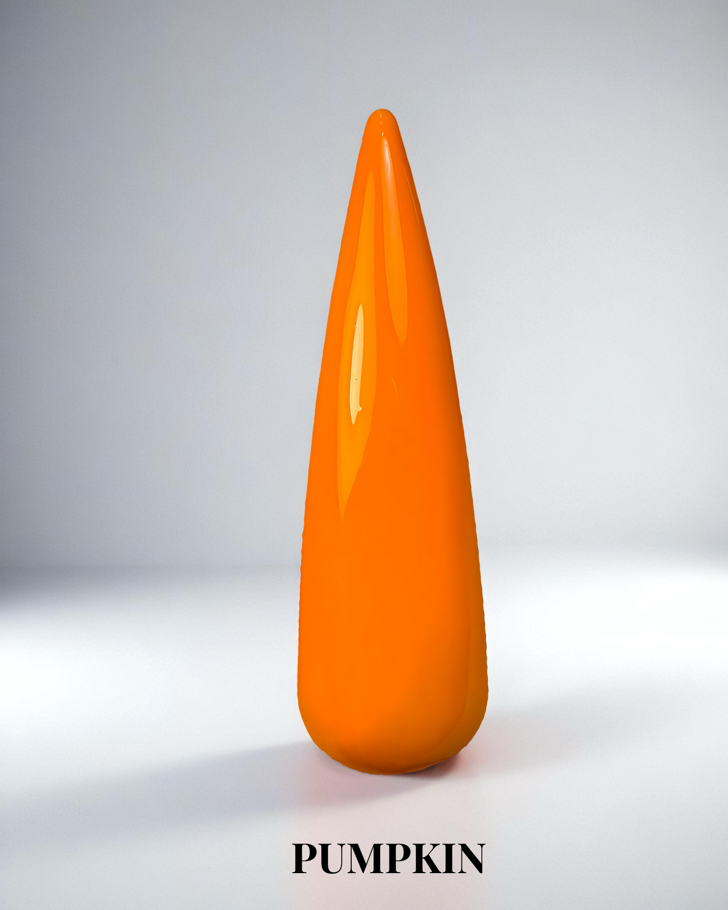 Orange neon gellack i färgen Pumpkin för naglar